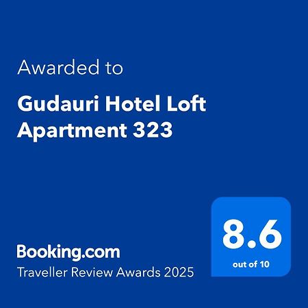 Gudauri Hotel Loft Apartment 323 Eksteriør bilde