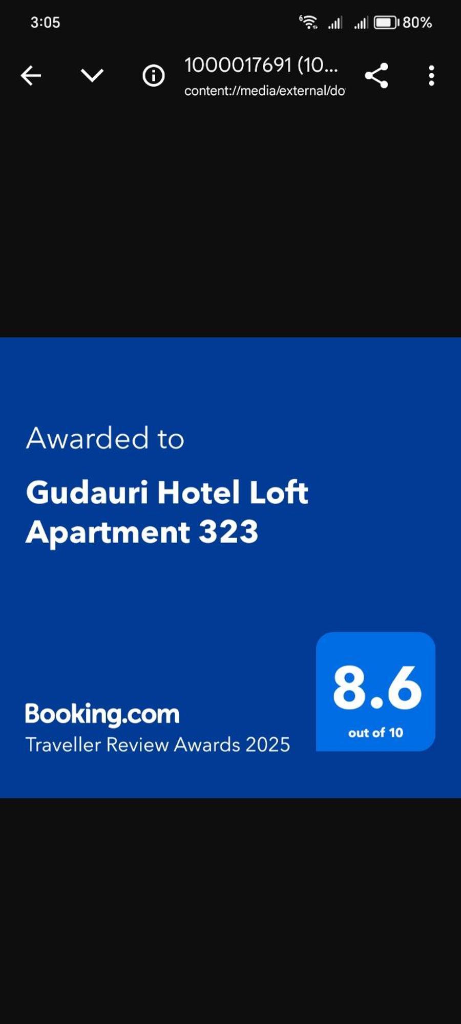 Gudauri Hotel Loft Apartment 323 Rom bilde